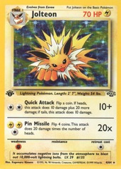 Jolteon - 4/64 - Holo Rare - 1st Edition